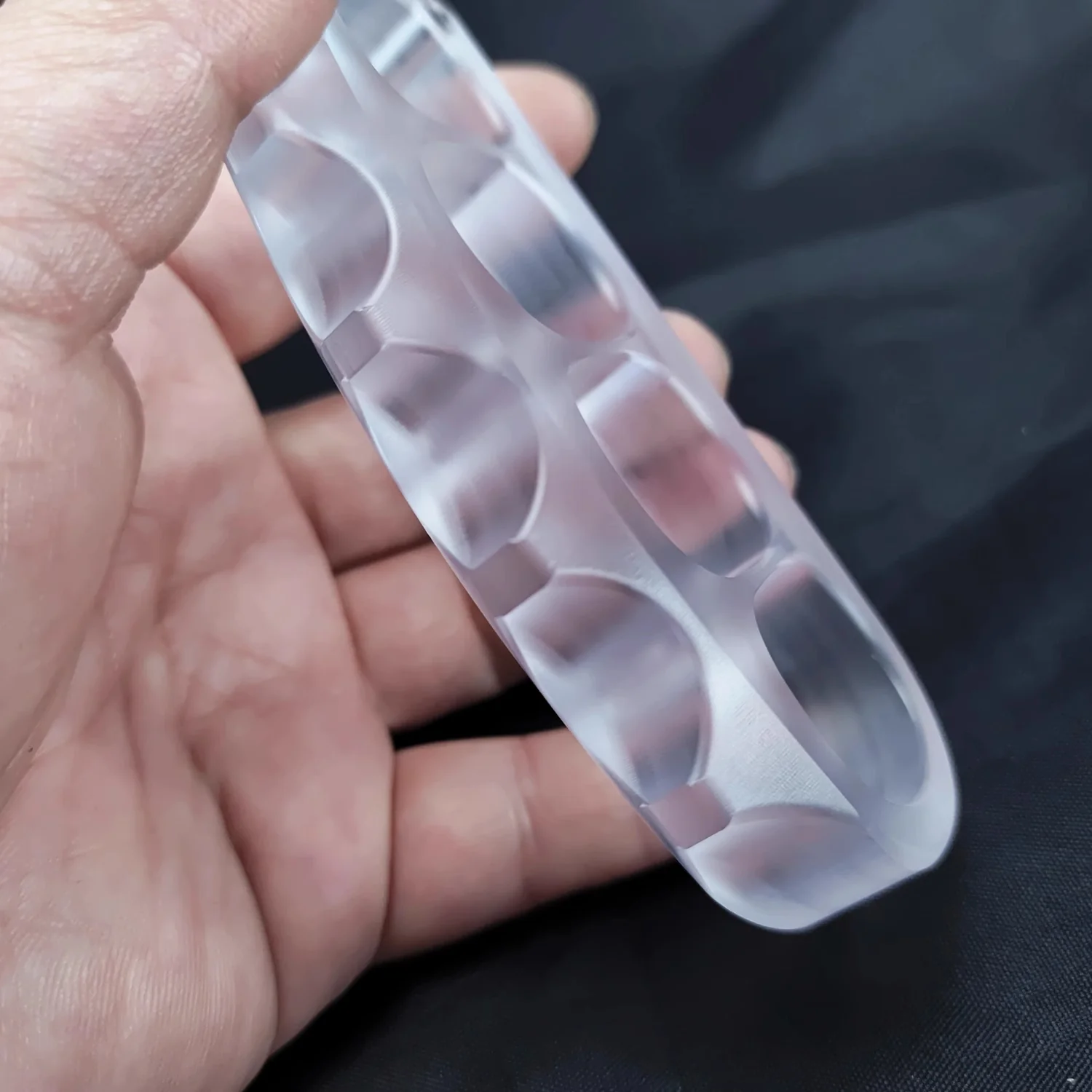 New Pea Pod Full PC Plastic Knuckles Self Defense - Image 3