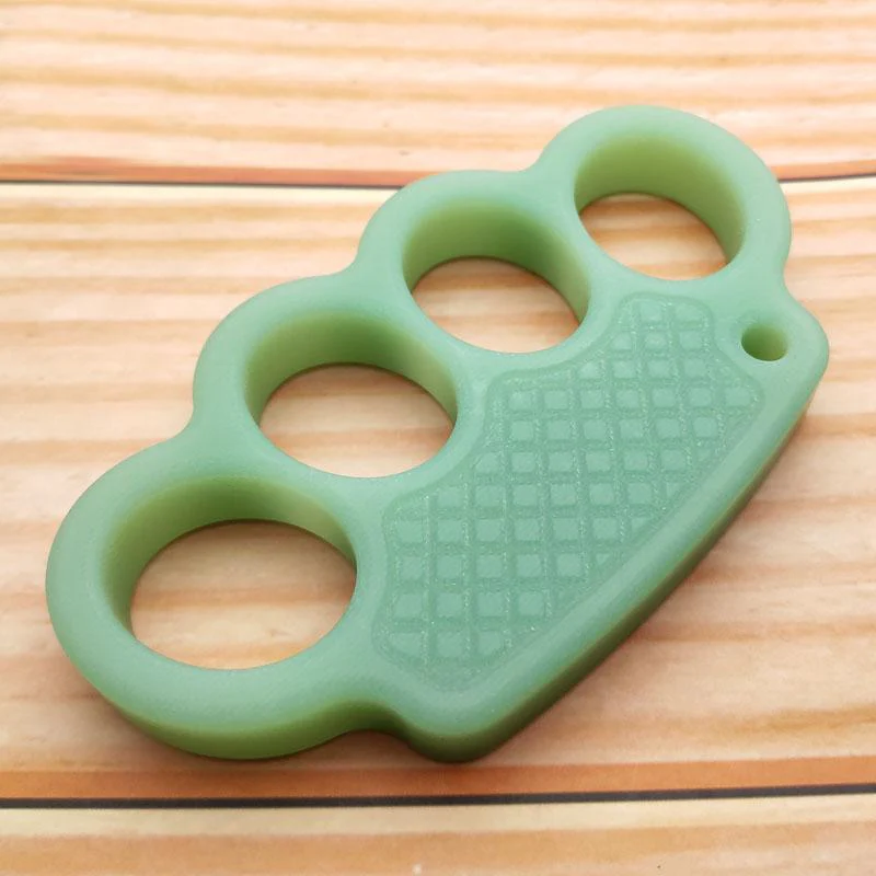 Non-Metal 4-Finger Brass Knuckles Duster Paperweight Self Defense - Cakra EDC Gadgets - Image 7