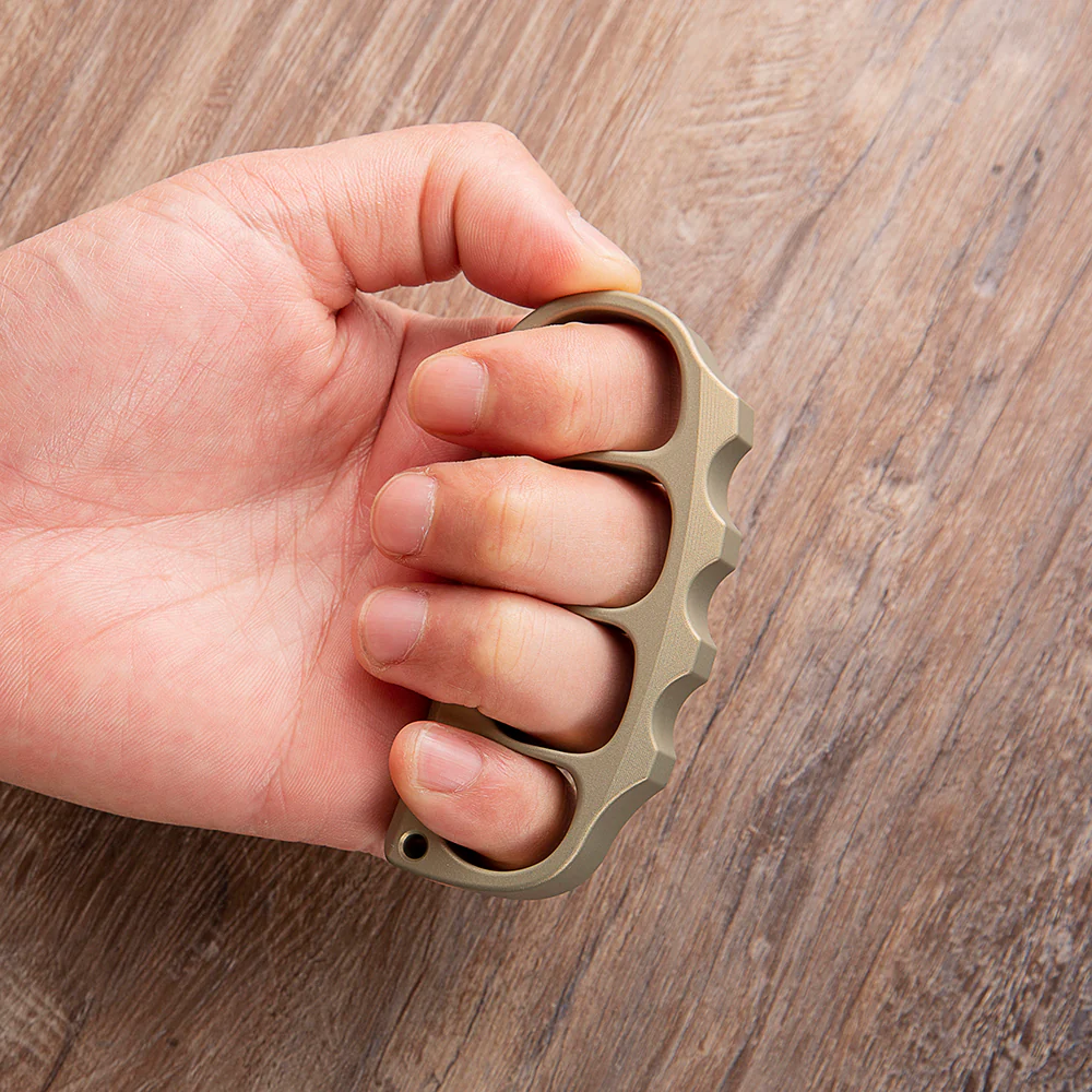 Pea Pods Four Finger Brass Knuckle Rings - Image 4