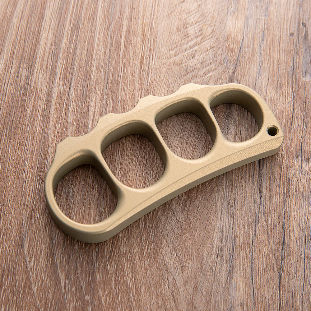 Pea Pods Four Finger Brass Knuckle Rings - Image 5