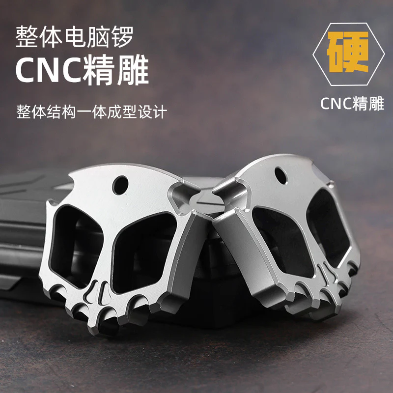 Phantom 2 Finger Brass Knuckles Self Defense - Image 4