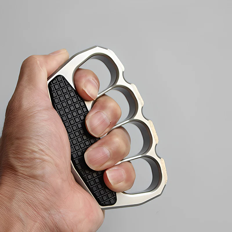 Real EDC Self Defense Brass Knuckles 304 Stainless Steel - Image 3