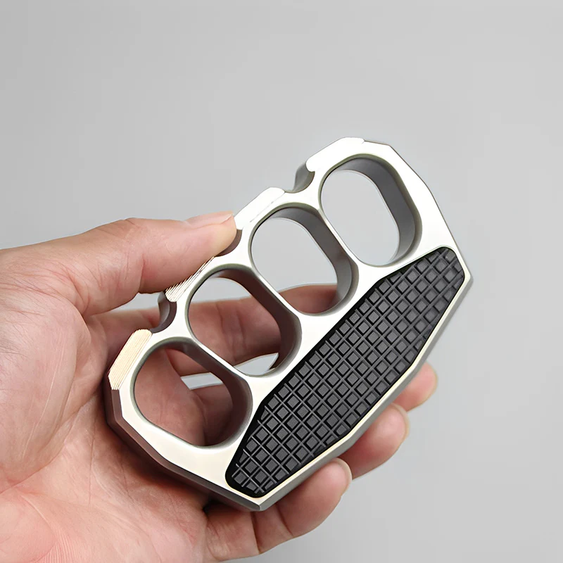 Real EDC Self Defense Brass Knuckles 304 Stainless Steel - Image 4