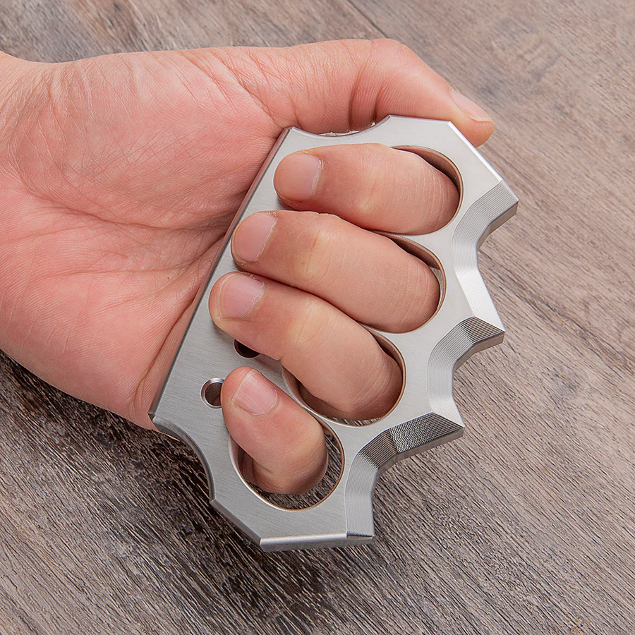 Real Stainless Steel Spiked Knuckles - Image 6