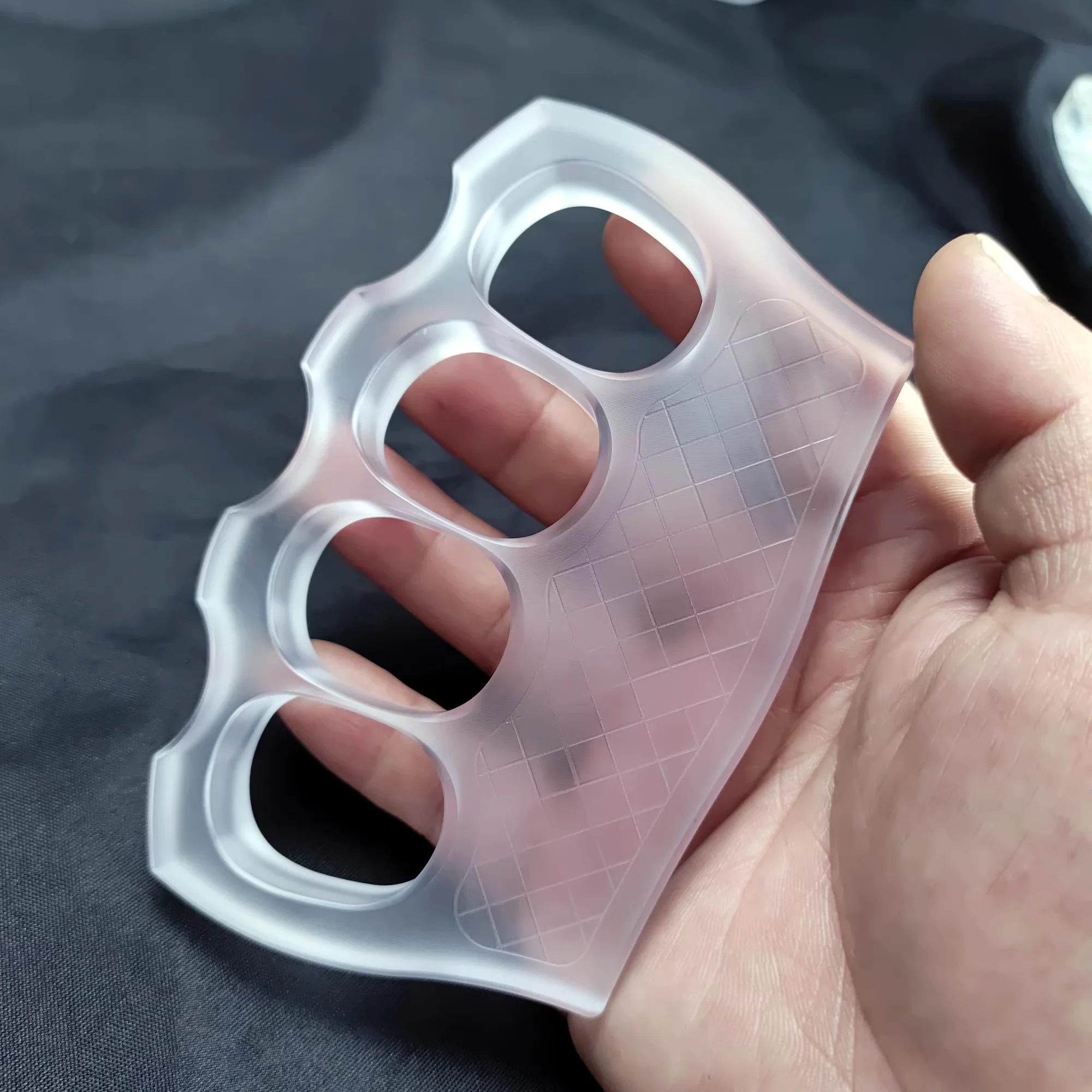 Self Defense PC Plastic Brass Knuckles - Image 2