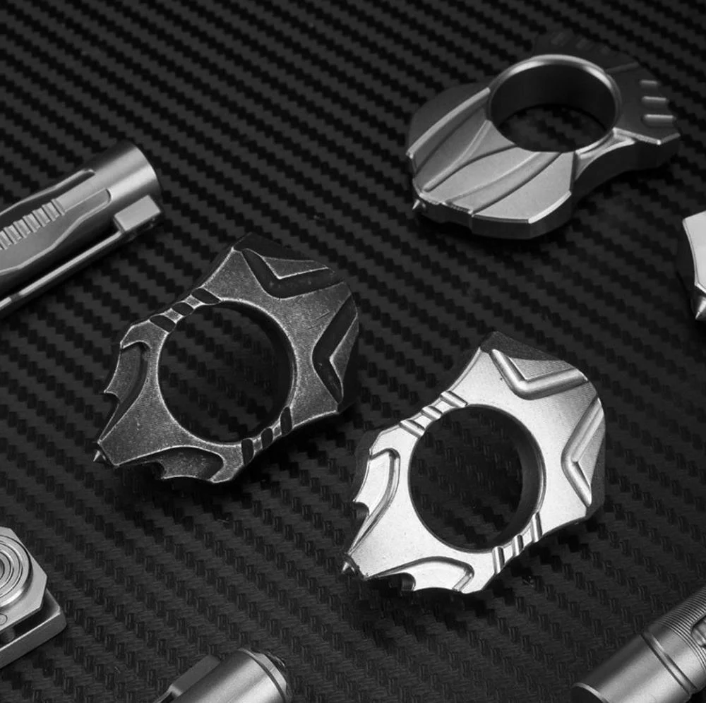 Stainless Steel Self Defense Ring - Image 3