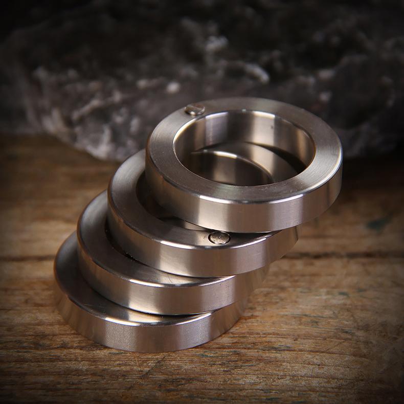 Zinc Alloy Folding Brass Knuckles Self Defense Tools For Women - Image 5
