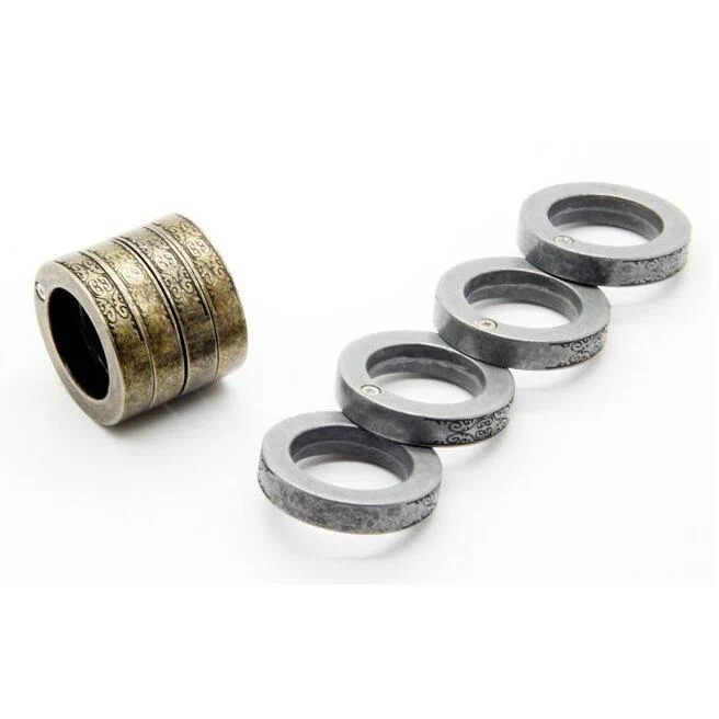 Zinc Alloy Folding Brass Knuckles Self Defense Tools For Women - Image 9