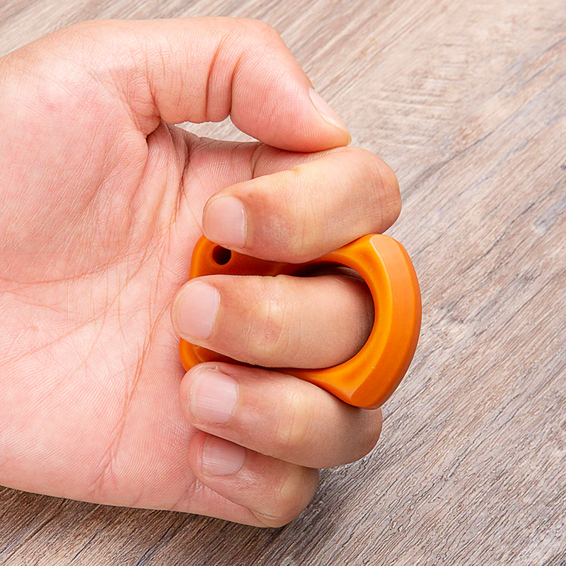 Single Finger Bakelite Polymer Knuckle Duster - Image 7
