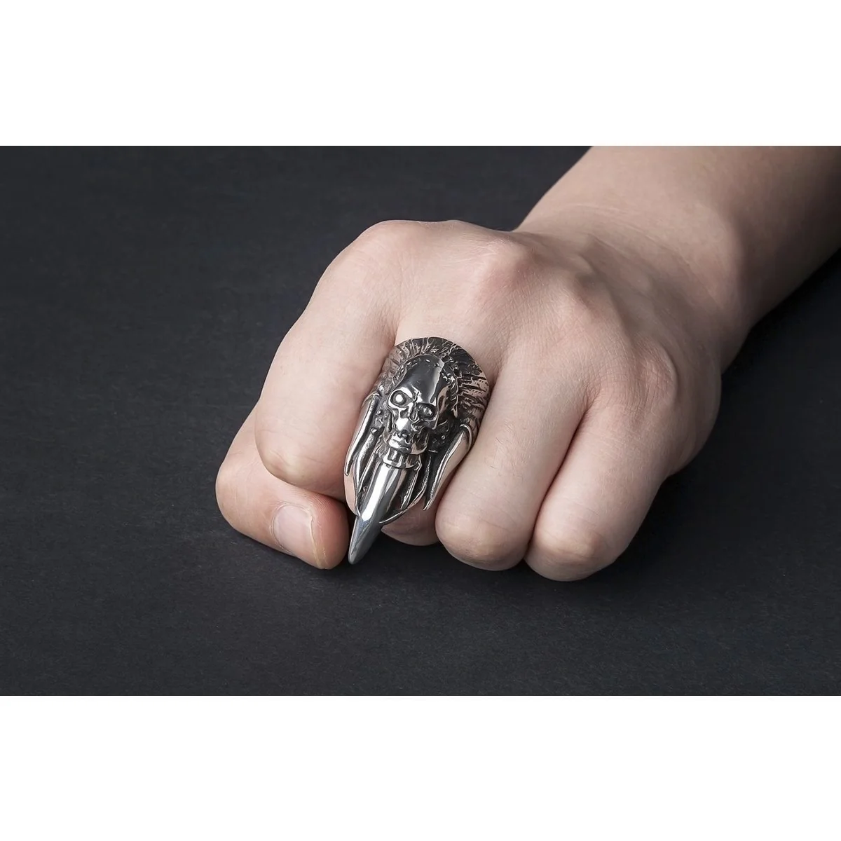 Skull&Olecranon Full Stainless Steel Women's Self Defense Products - Image 5