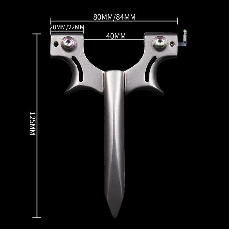 Spiked Brass Knuckles Ring Slingshot 404C Stainless Steel 3 In 1 - Image 5