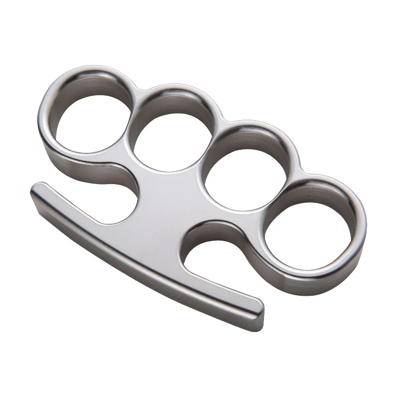 Stainless Steel Old Lincoln Tactical Brass Knuckles - Image 2