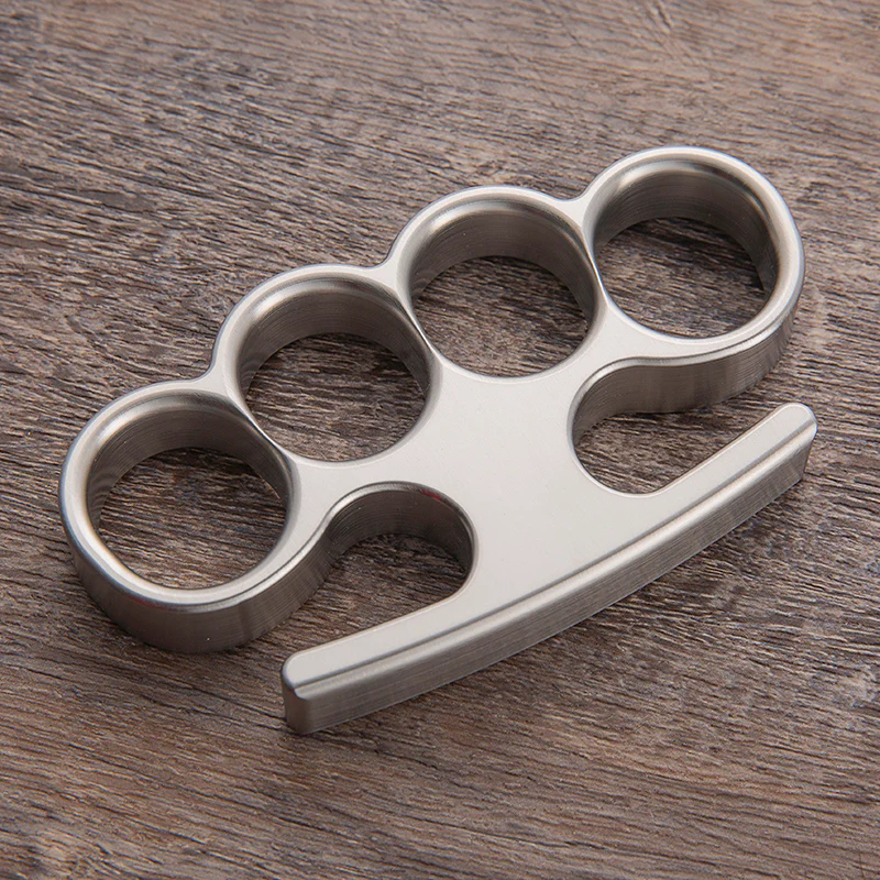 Stainless Steel Old Lincoln Tactical Brass Knuckles - Image 6