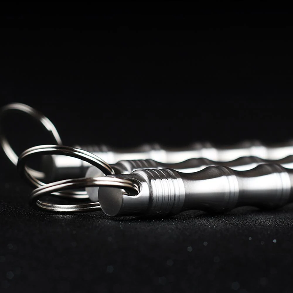 Stainless Steel Self Defense Bamboo Kubotan - Image 3