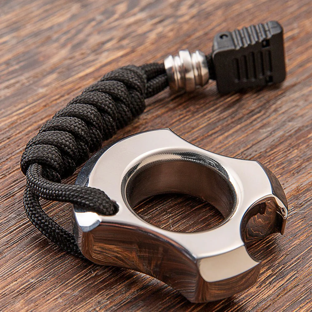 TC21 Titanium Self Defense Ring Bottle Opener - Image 3