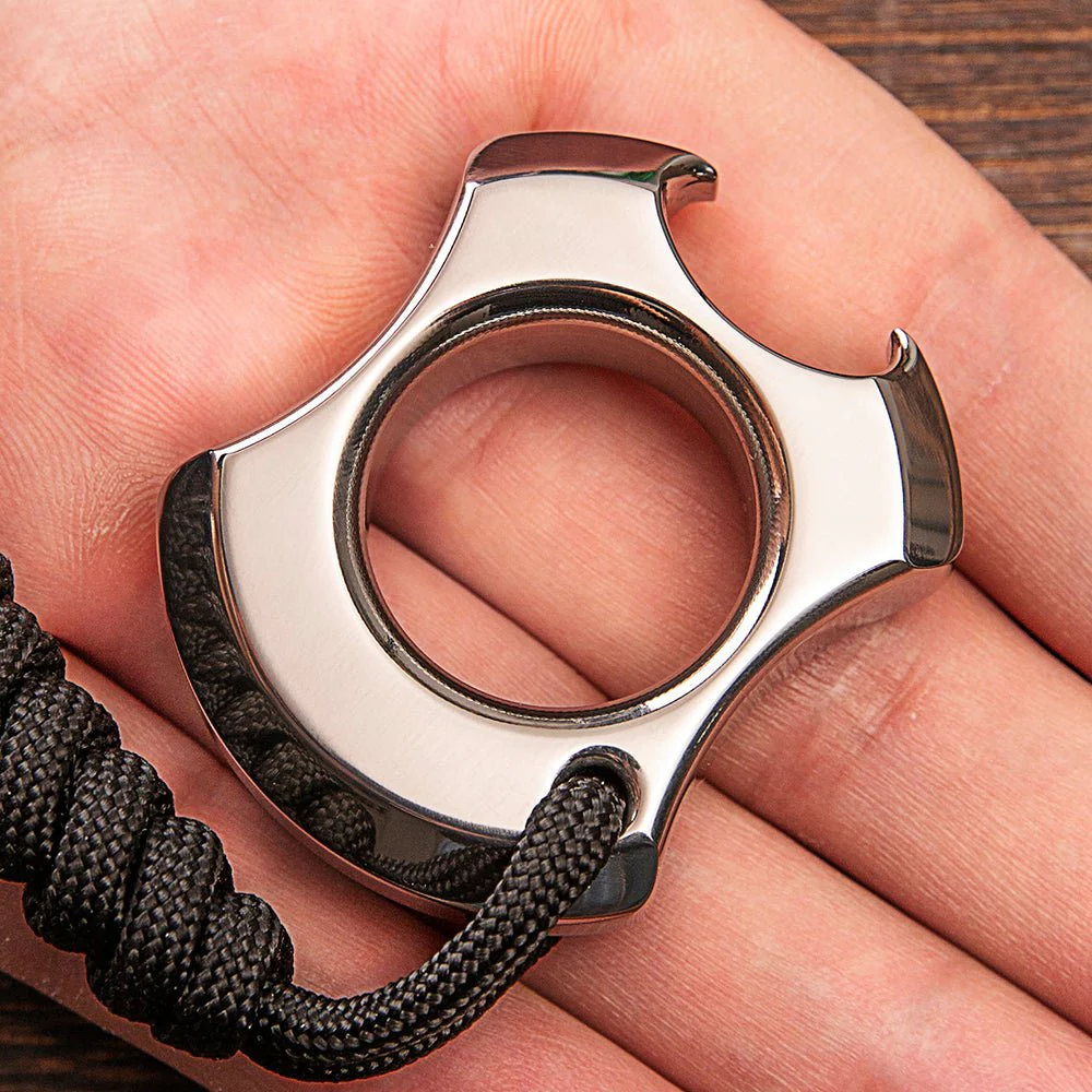 TC21 Titanium Self Defense Ring Bottle Opener - Image 4