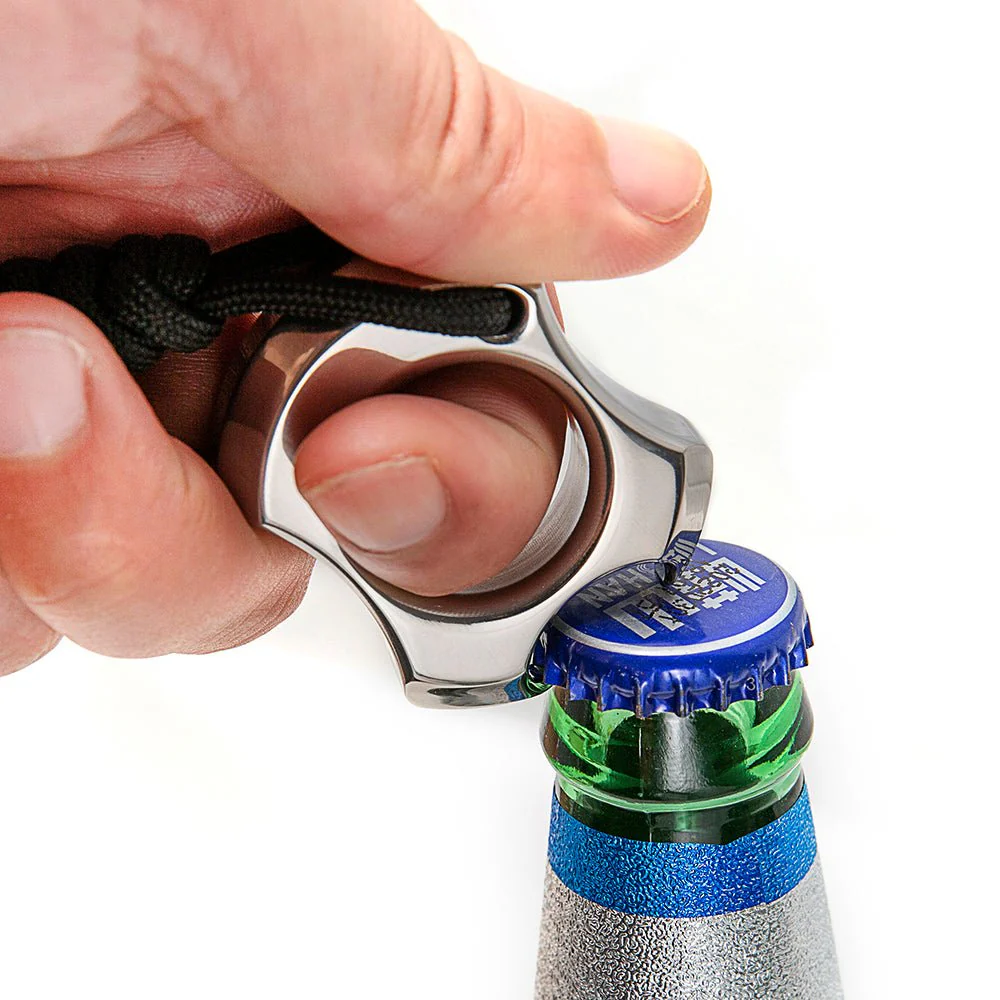 TC21 Titanium Self Defense Ring Bottle Opener - Image 6
