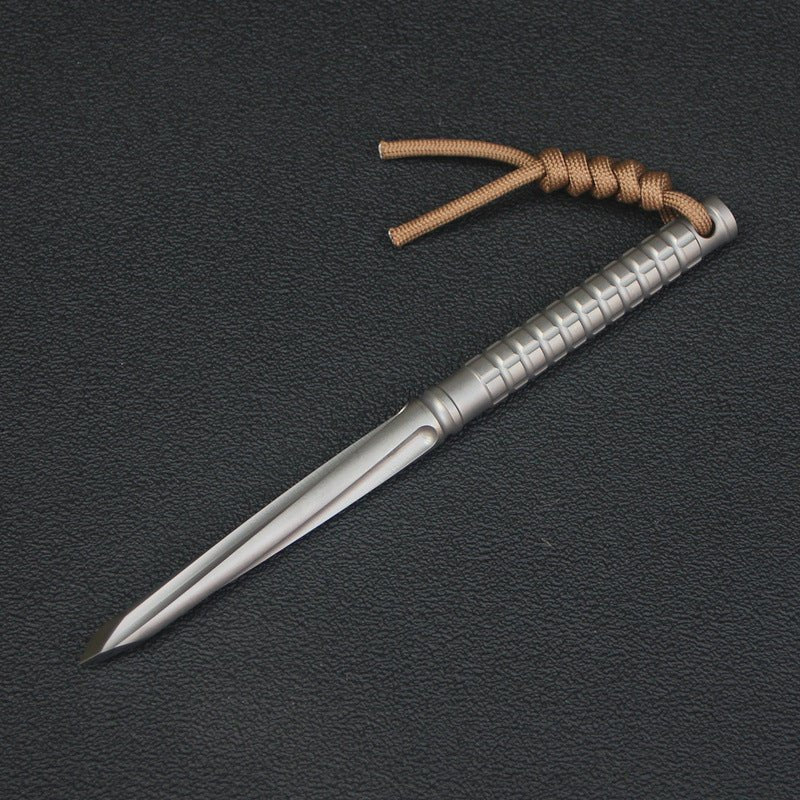 TC21 Titanium Super Hard Tactical Cyclone Dagger Knife - Cakra EDC Gadgets - Image 4