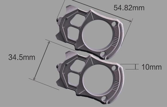 Titanium Alloy Brass Knuckles Self Defense - Image 4