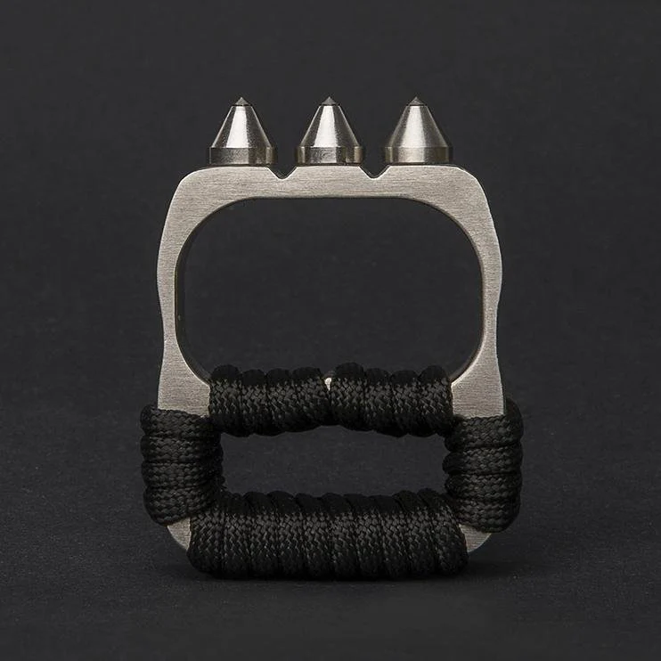 Two Finger Brass Knuckles Stainless Steel - Image 6