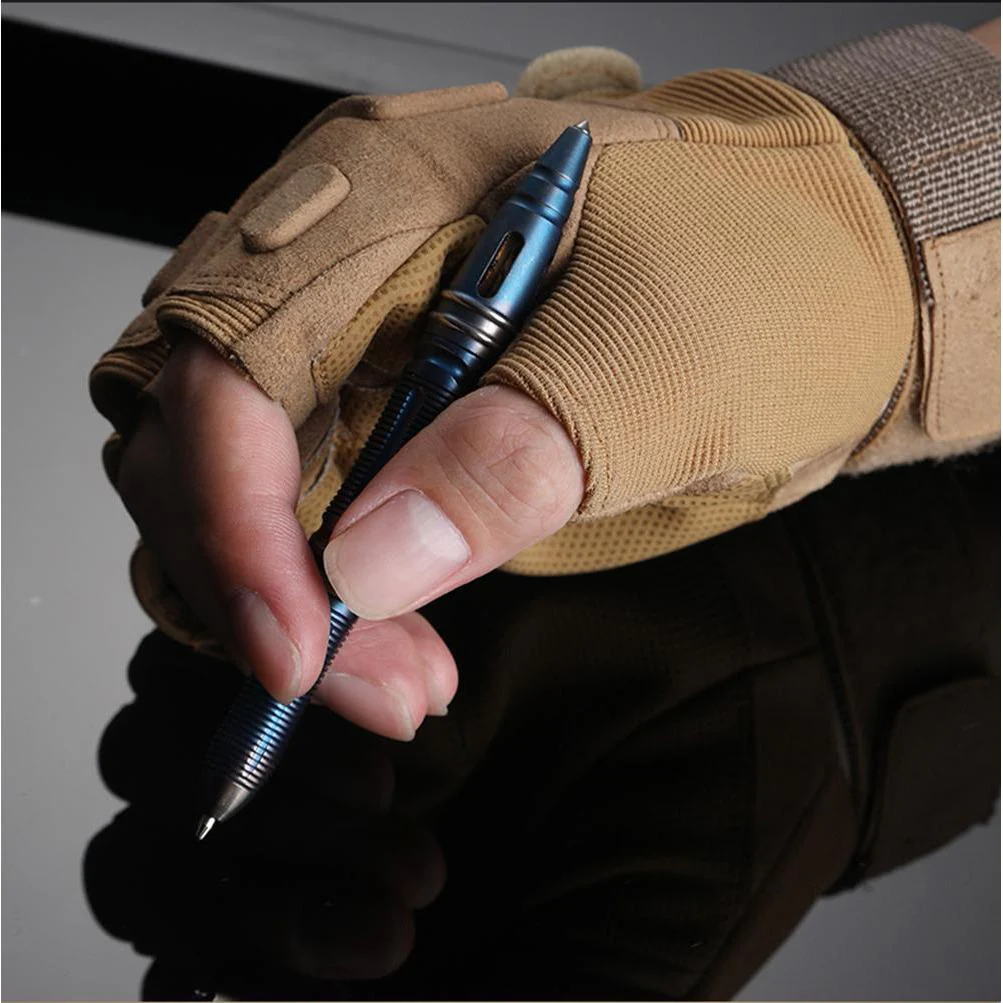 T-05 Titanium Coated Tactical Pen Flashlight - Image 6