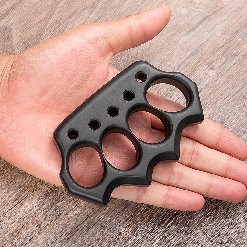 Vintage Spiked Bakelite No Metal Brass Knuckles - Image 3