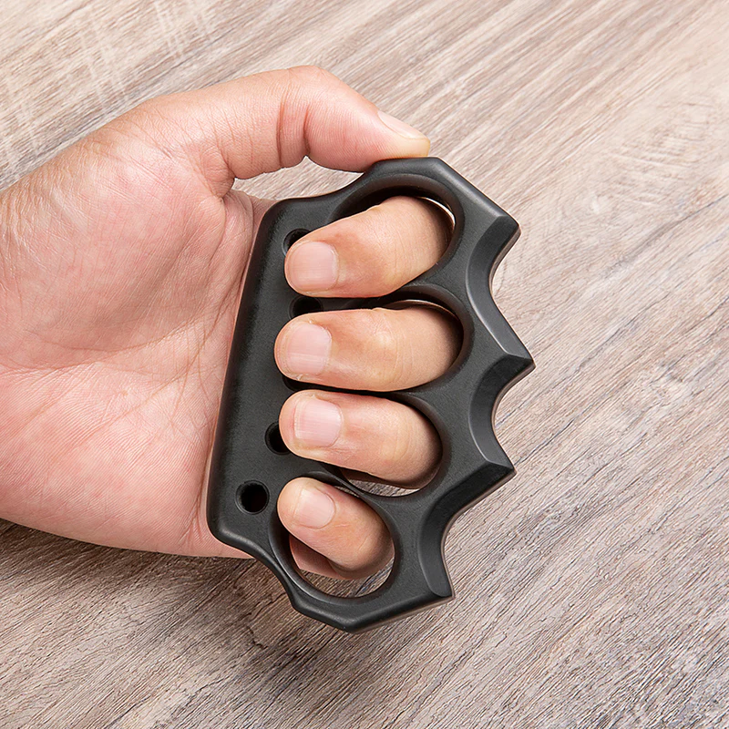 Vintage Spiked Bakelite No Metal Brass Knuckles - Image 5